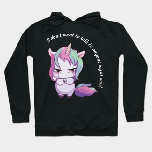 Grumpy Unicorn Hoodie